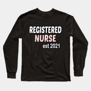 registered nurse Long Sleeve T-Shirt